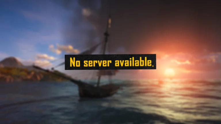 What To Do When No Server Available in Skull and Bones