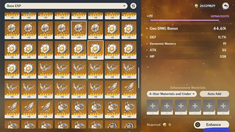 New Fast-Equip Artifacts in Genshin Impact 4.4