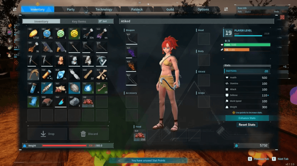 Respec your character for better performance