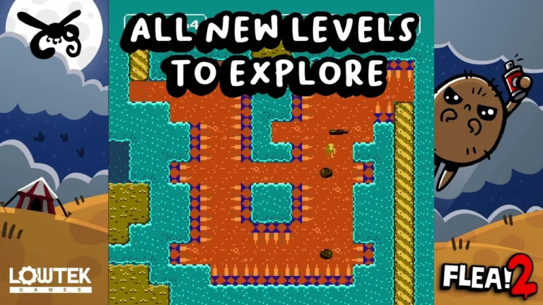 FLEA! 2 - Liked VVVVV? Then you might like this NES demo by LowtekGames