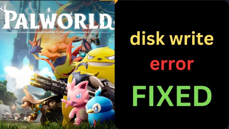 How to Fix Steam “Disk Write Error” in Palworld
