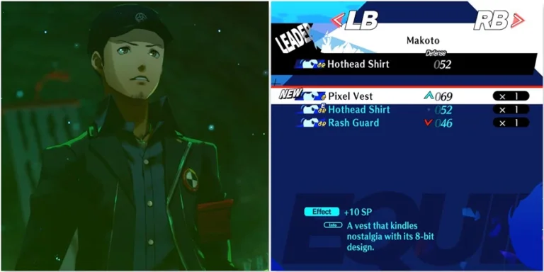 Armor in Persona 3 Reload