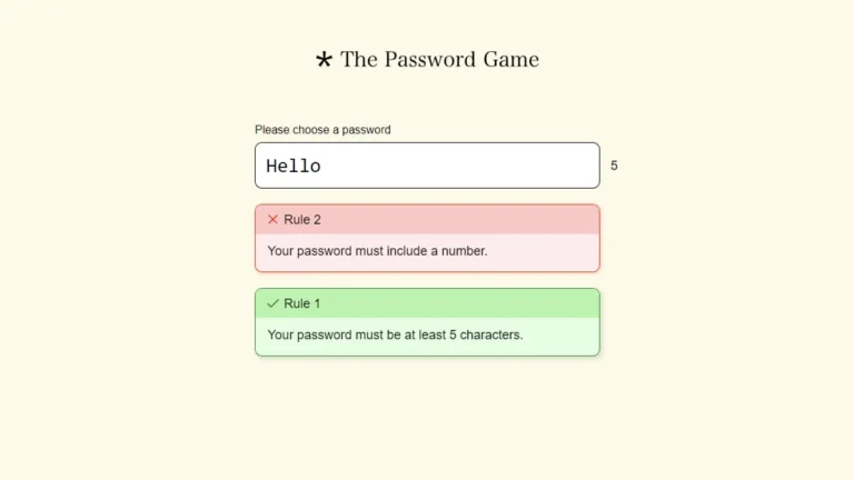 How to Beat Rule 11 in The Password Game