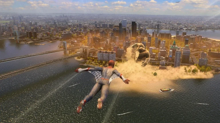 Insomniac Games used finger-thwapping balloons for the sound of Spider-Man's wingsuit