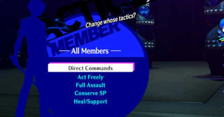 How to Give Direct Commands to Allies in Persona 3 Reload