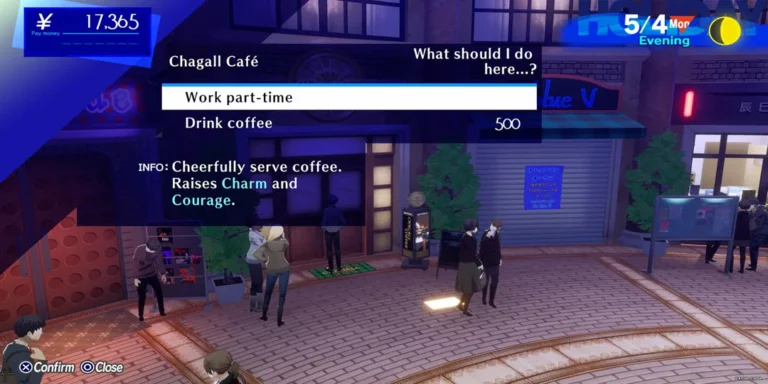 Part Time Jobs, Rewards, and Schedules in Persona Reload 3 - GameForce Blog Part Time Jobs, Rewards, and Schedules in Persona Reload 3