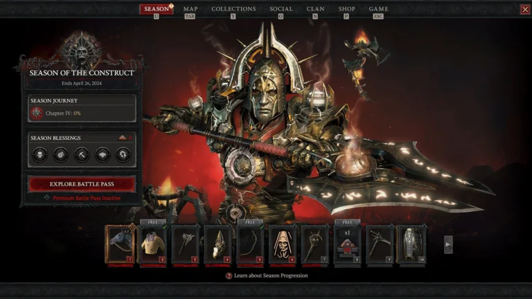 Diablo 4 Season 3 Battle Pass Rewards
