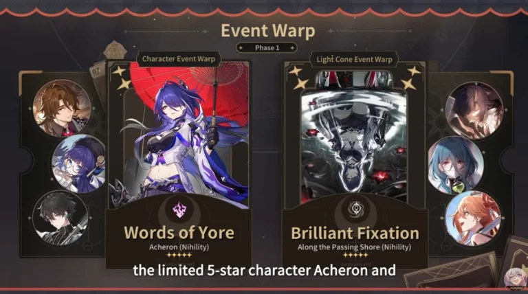 Acheron's in Honkai: Star Rail Version 2.1