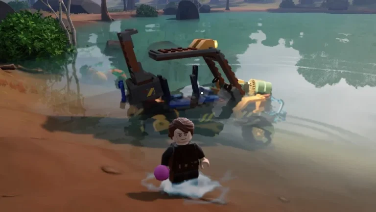 How to Get Vehicles Out of Water in LEGO Fortnite