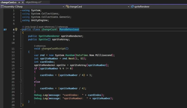 Can't figure out how to make an object in array to run their script