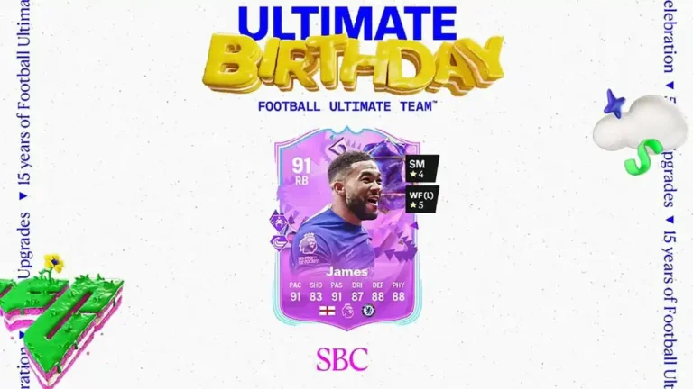 EA FC 24 Reece James Ultimate Birthday SBC Tasks, Cheapest Solution, and More
