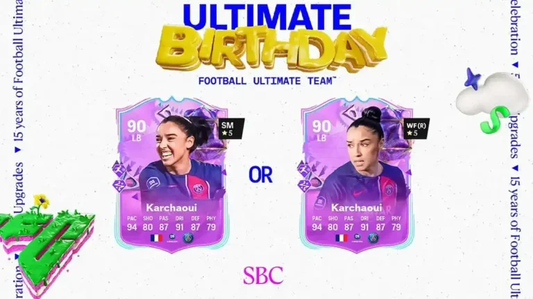 EA FC 24 Sakina Karchaoui Ultimate Birthday SBC Cheapest Solutions and More