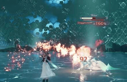 How to Beat Shiva in Final Fantasy VII Rebirth (FF7R) - Use Fire to Stagger Shiva