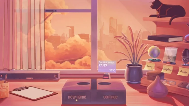Leila, A point & click narrative game with hand-drawn animations