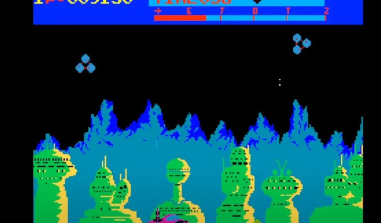 Moon Patrol – 1980’s Arcade classic as an Amiga conversion by JOTD and n09(music) gets a new beta build