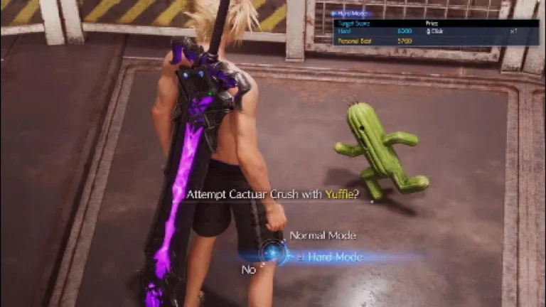 FF7 Rebirth - How to Beat Cactuar Crush on Hard and Normal