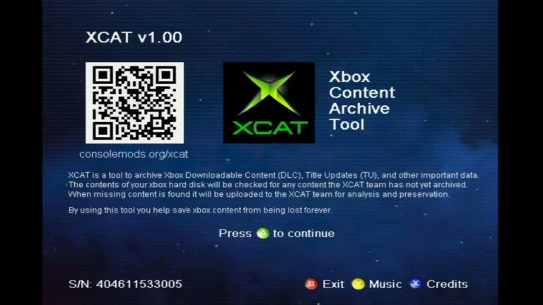 XCAT – A Huge Win for Xbox Preservation