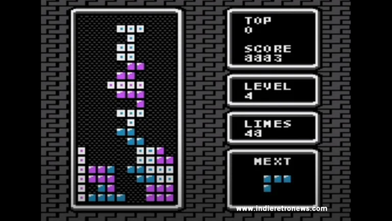 Tetris for the Atari 8-Bit by Eric Carr entered into the BASIC 10Liner Contest 2024