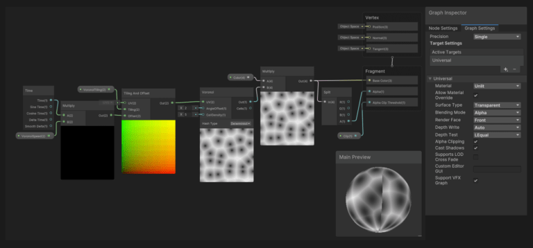 Alpha clipping in custom URP shader