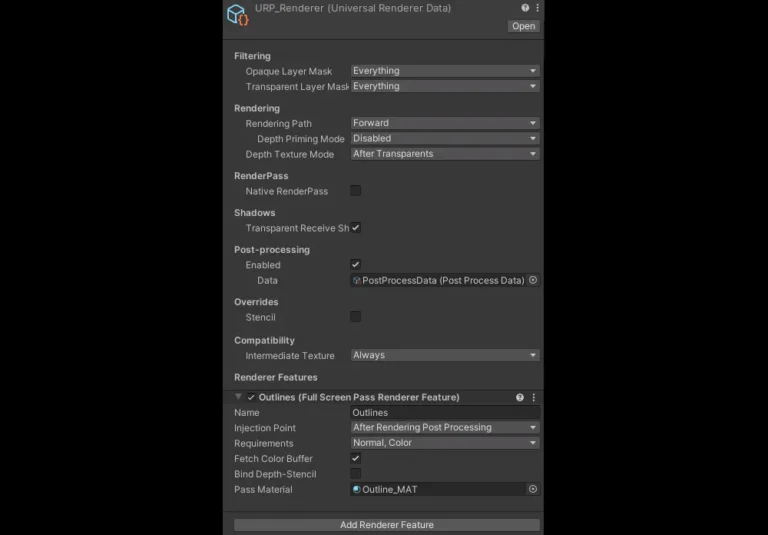 How to disable URP rendering on UI elements?