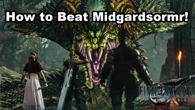 How to Beat Midgardsormr in Final Fantasy VII Rebirth