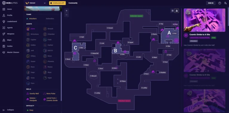 Valorant Interactive Map – Lotus