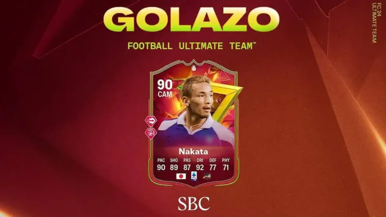 How to Complete the Hidetoshi Nakata Golazo SBC in EA FC 24