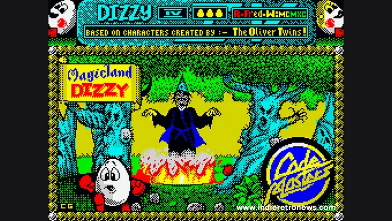 A Classic Edition of Magicland Dizzy for the ZX Spectrum by Dr. Titus!