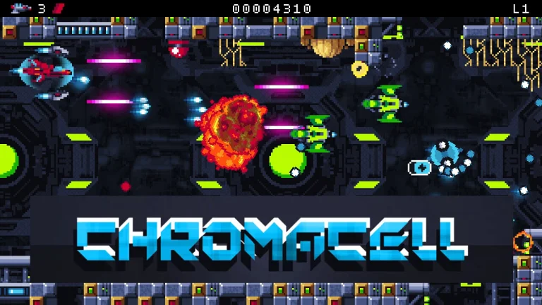Chromacell is a Full-Throttle Side Scroller by Our Indie Dev Favorite 171Dev Ben James
