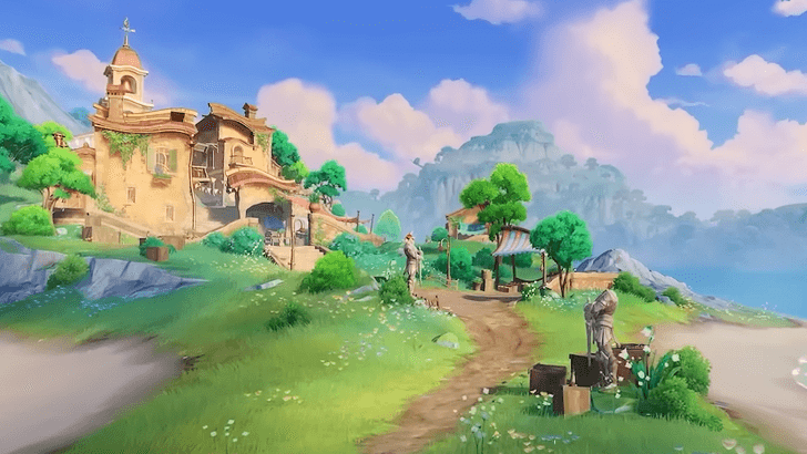 Nostoi Region - Petrichor Village - New Fontaine Areas in Genshin Impact 4.6