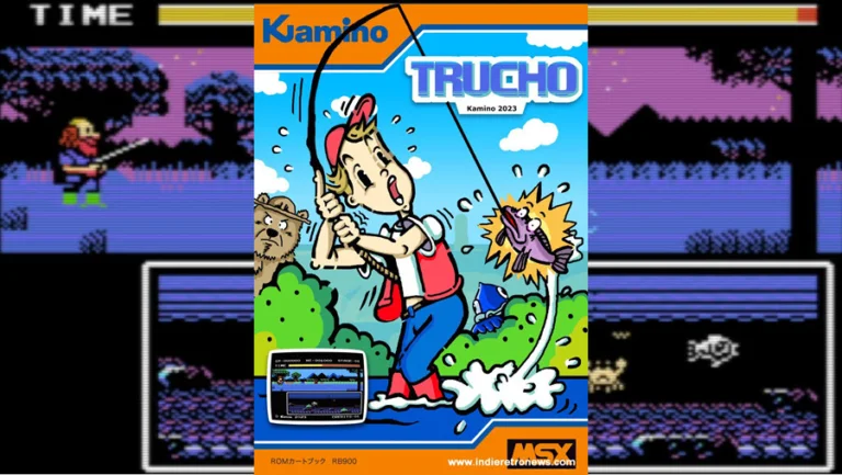 Trucho - Lets go fishing in this new MSX game from KAMINO!