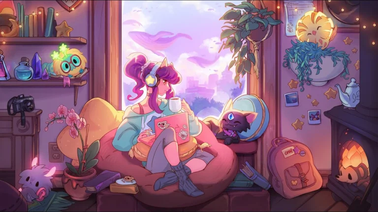 Make-Your-Own-Lofi-Girl Game Spirit City: Lofi Sessions Is Out Now