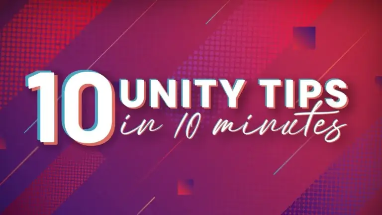 10 useful Tips for Unity Developers