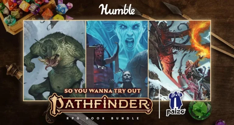 Try Out New Tabletop RPG Adventures With This Massive Pathfinder Humble Bundle Deal