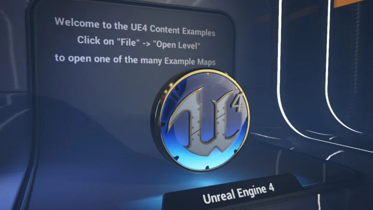 Using Content Examples Included in Unreal Engine 4