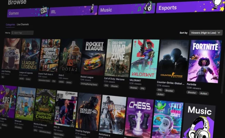 The Top 5 Most Watched Games On Twitch