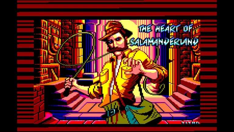 The Heart of Salamanderland - Another fabulous Amstrad game has appeared, and it's by Juan J. Martínez (Reidrac)!