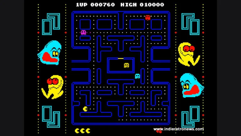 Pacman RX - Another Pacman game appears and this one is a conversion by happycodingzx for the ZX Spectrum