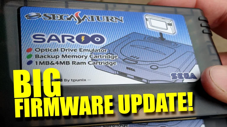 NEW SAROO Firmware V0.5 Brings BIG Changes - GameForce Blog NEW SAROO Firmware V0.5 Brings BIG Changes