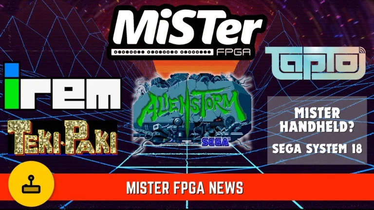 MiSTerFPGA News – Handheld MiSTer Pricing, System 18, TapTo & More