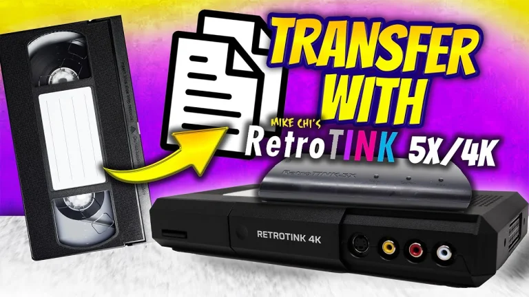 Digitize Analog Video with RetroTINK 4K & 5x