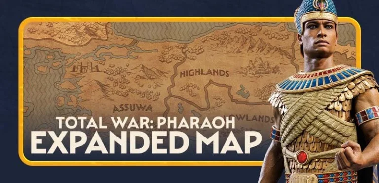 Total War: Pharaoh Players Praise Devs for New, Nearly Double-Sized Map