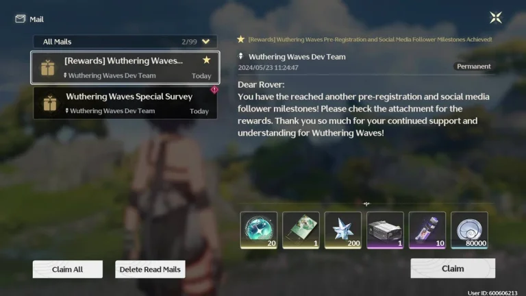 All Wuthering Waves Pre-Registration Rewards - Claim Your Reward!