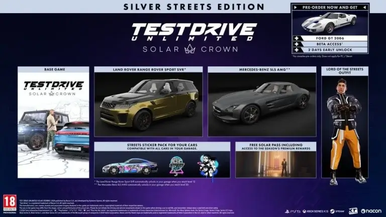 Test Drive Unlimited Solar Crown Pre-Order Bonus Content Revealed