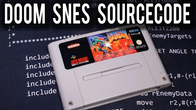 Complete SNES Doom Source Code Released