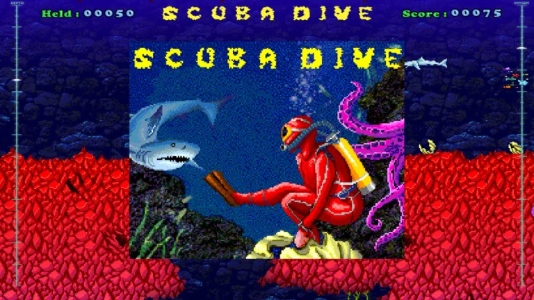 Scuba Dive - A great remake of a classic ZX Spectrum game originally released in 1982!