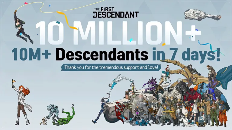 The First Descendant launches with 10 million players in its first week