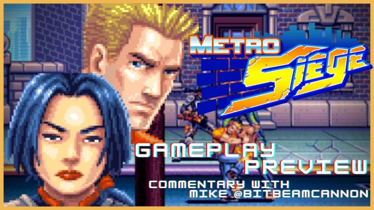 METRO SIEGE - A technical preview lets you play some of the levels that are in development for the Amiga (1MB)!