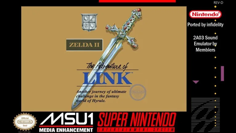 Zelda 2 NES to SNES Conversion
