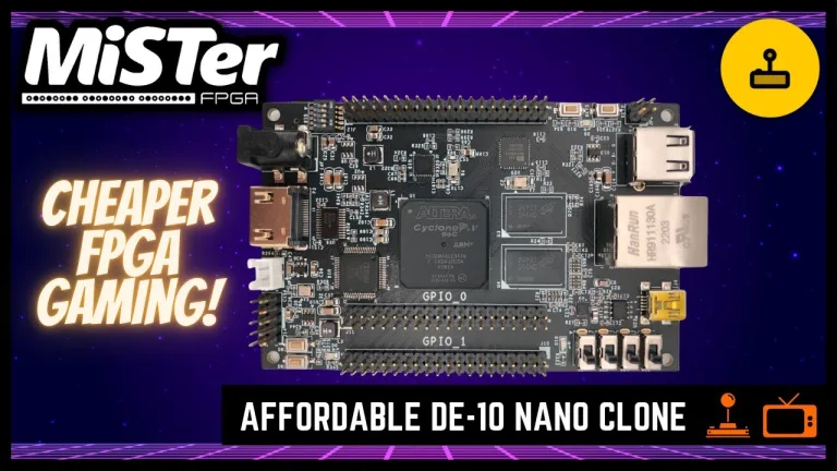 QMTech DE10 Nano Alternative Compatible with the MiSTer FPGA